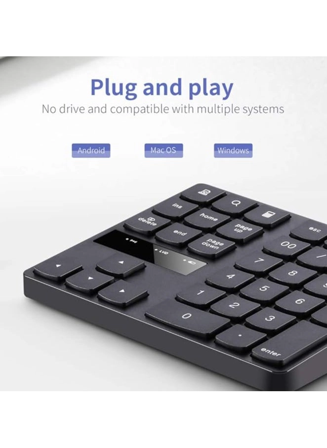 Numeric Keyboard - 2.4G 35 Keys 250mAh