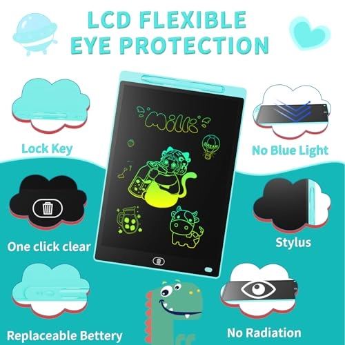LCD Writing Tablet - 8.5 Inches Erasable Gift Set