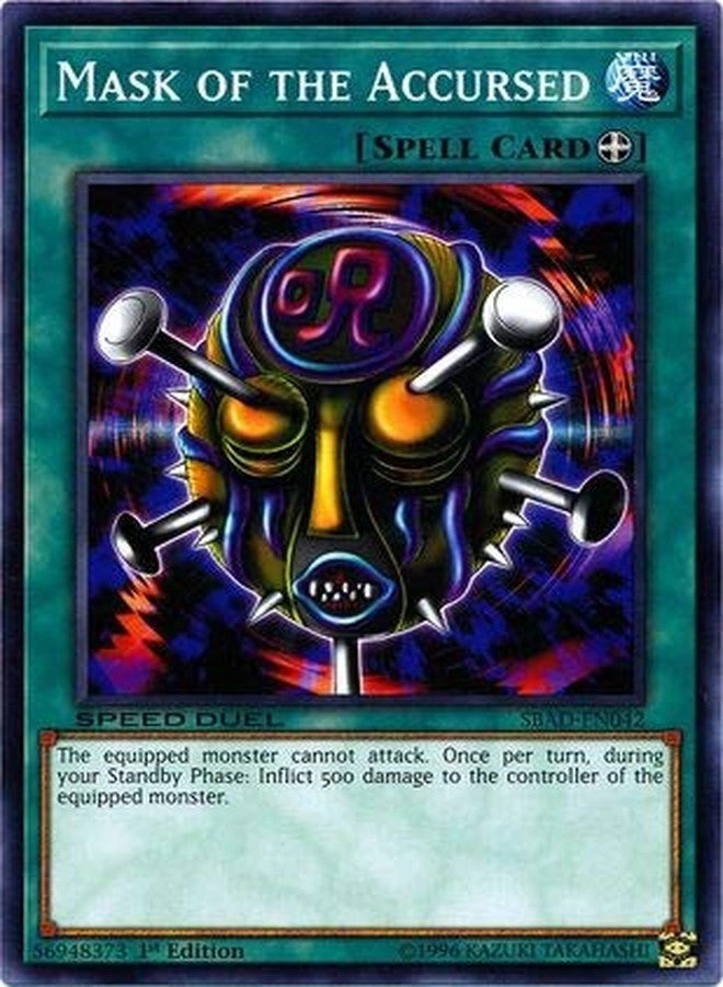 Yu-Gi-Oh! Mask of The Accursed SBAD-EN042 - 1st Edition
