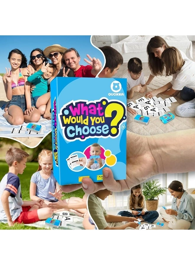 What Would You Choose - Family Card Game