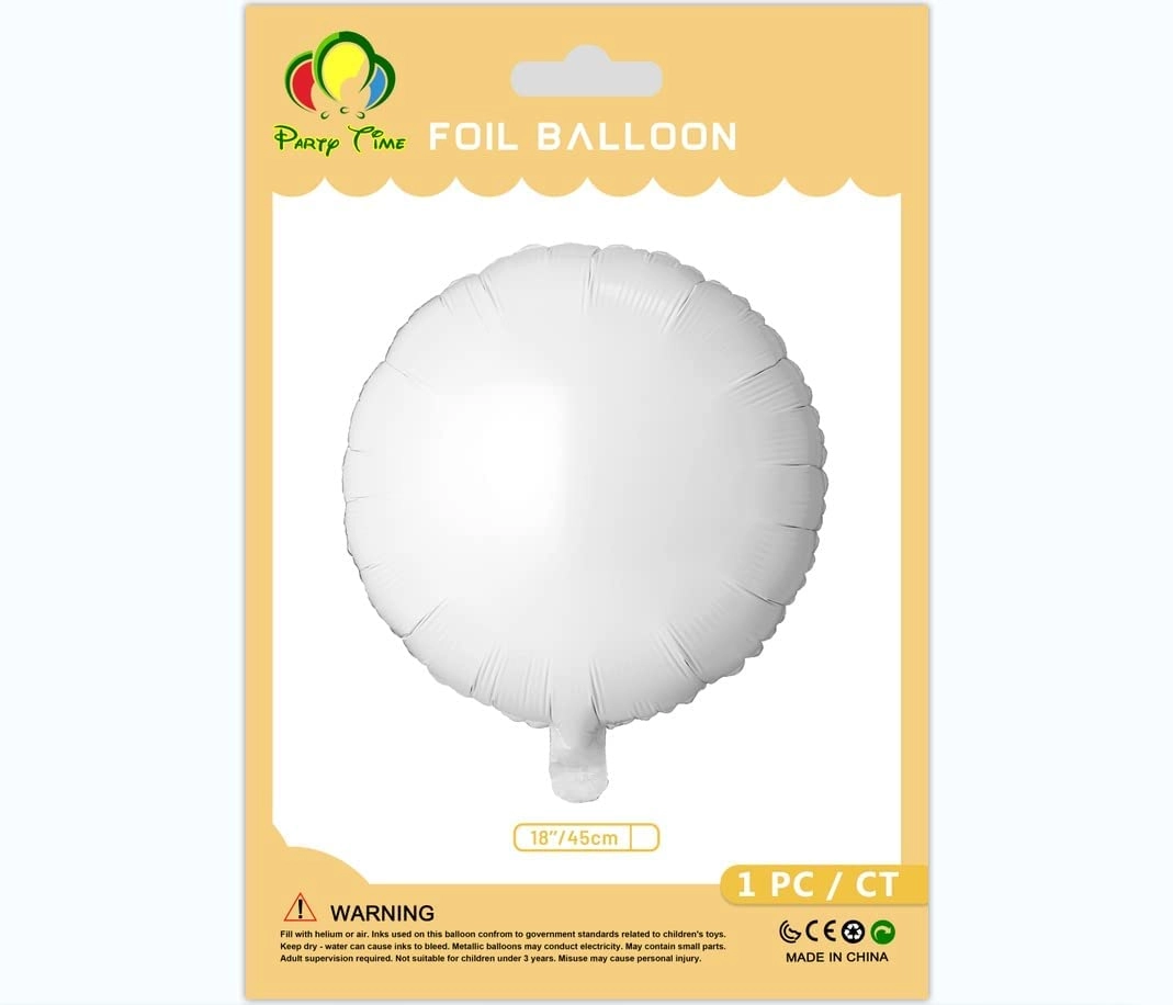 Shiny Round Foil Balloon - 1pc/pack Mother's Day