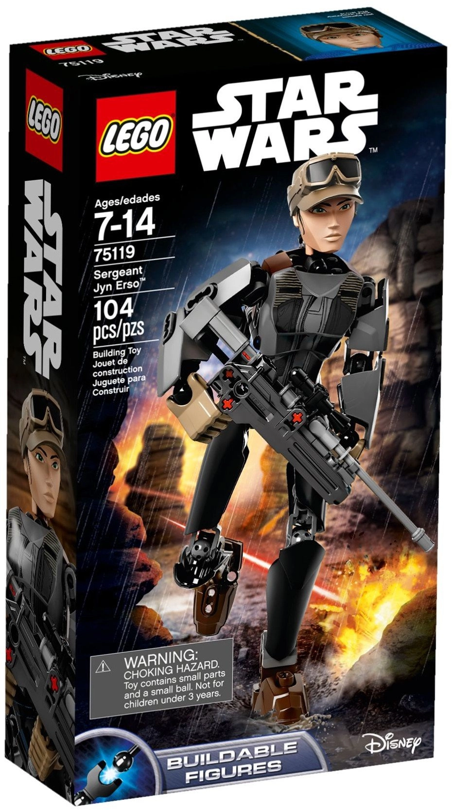 LEGO Jyn Erso (75119) - Multicolored Buildable Posable Figure