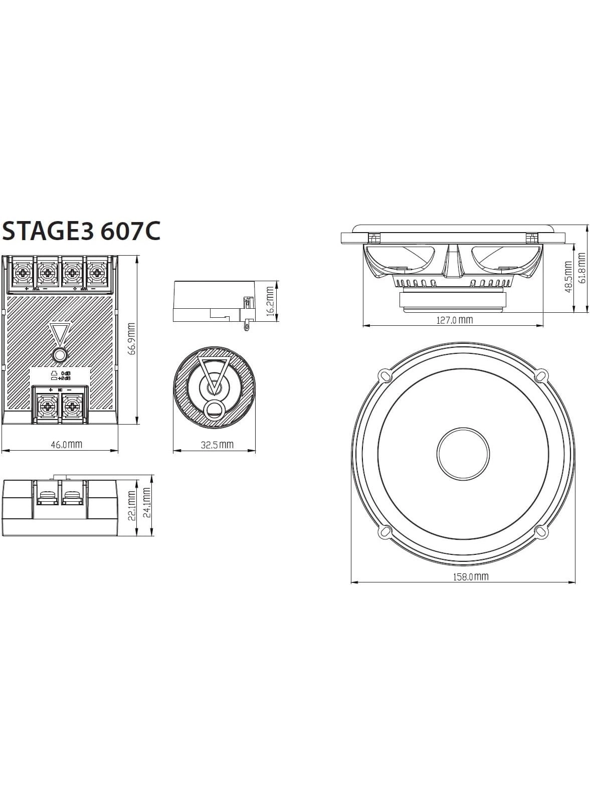 Stage 3607CF - 65mm Twoway