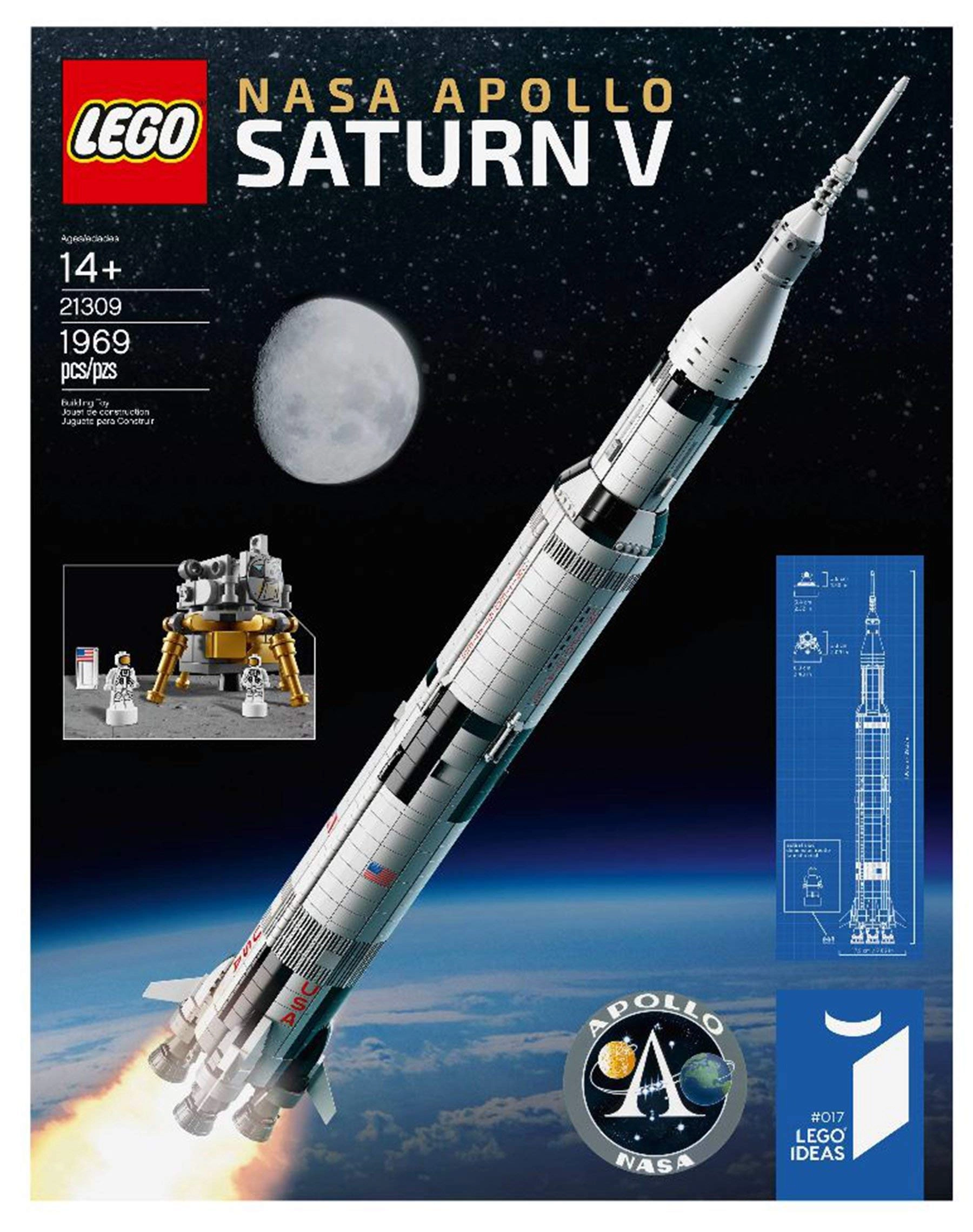 lego nasa Apollo Saturn V (673419277198) - Space