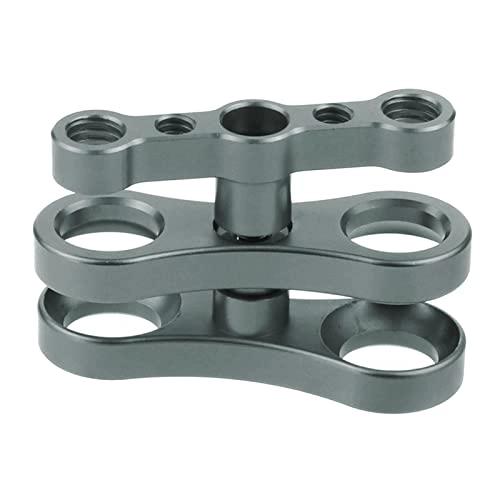 1" ball clamp - Aluminum Standard Gray