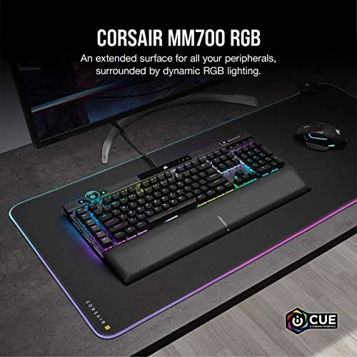 Mm700 RGB Extended Cloth Gaming Mouse Pad - 93x40 cm