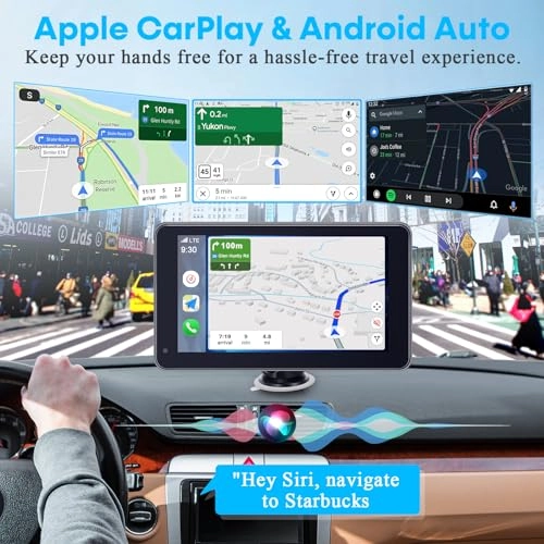 Wireless Apple Carplay Screen - 7 Inches