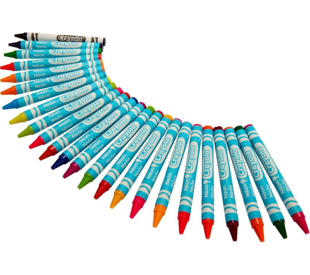 Neon Crayons - 24 piece(s)