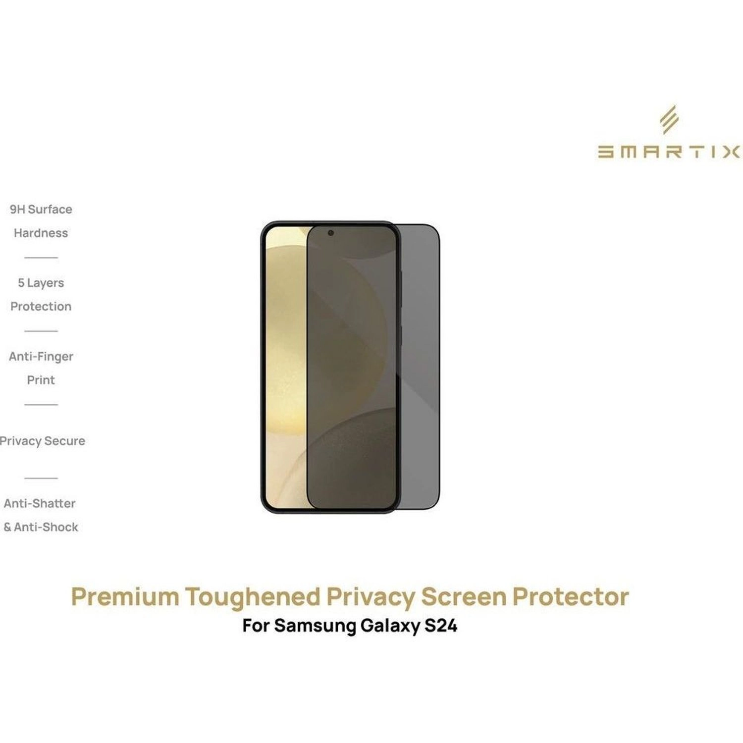 Privacy Screen Protector for Samsung Galaxy S24