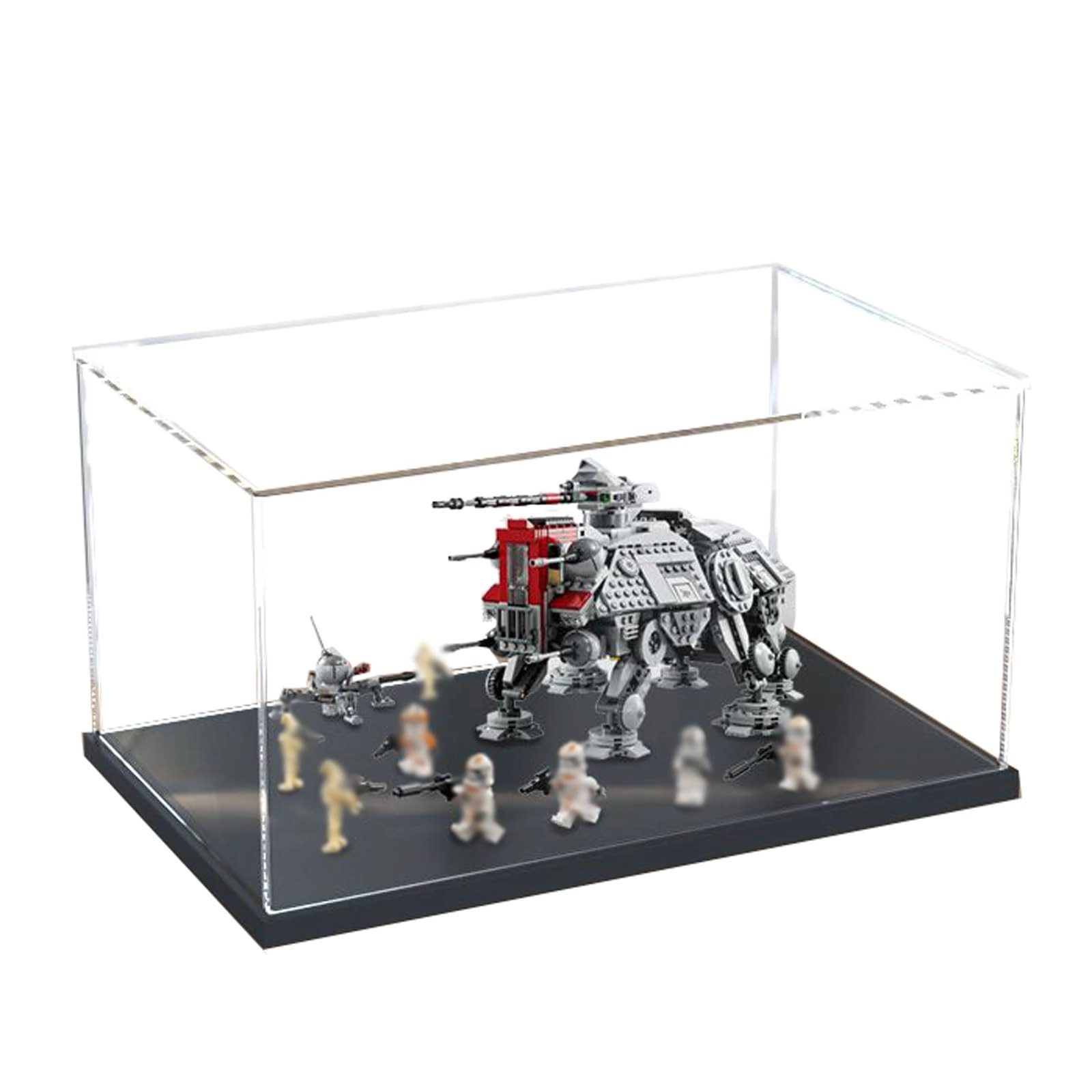 Acrylic Display Case - 50x30x25 cm Dustproof