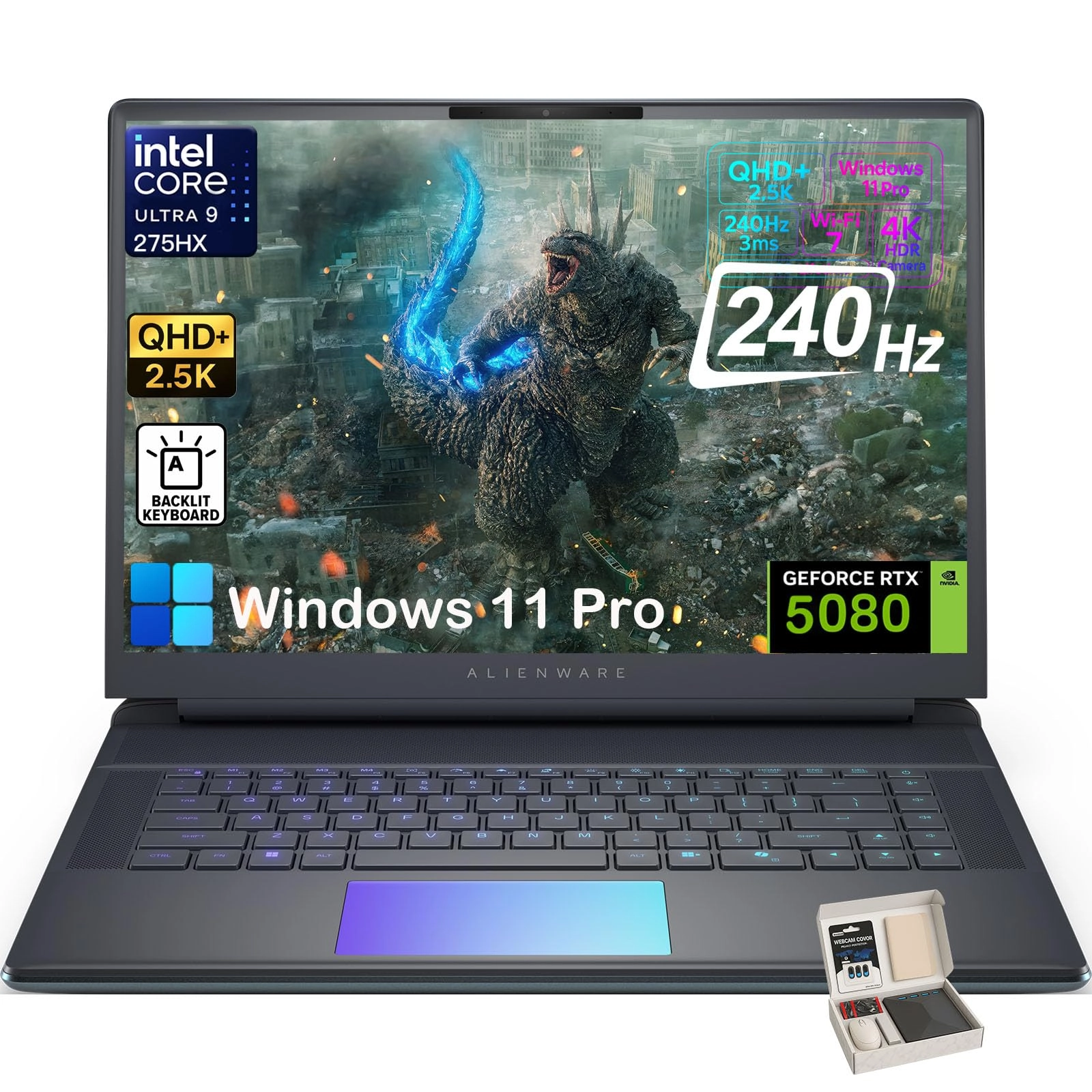 DELL 16 Area-51 - 16'' Ultra 9 275HX 64GB DDR5 8TB SSD