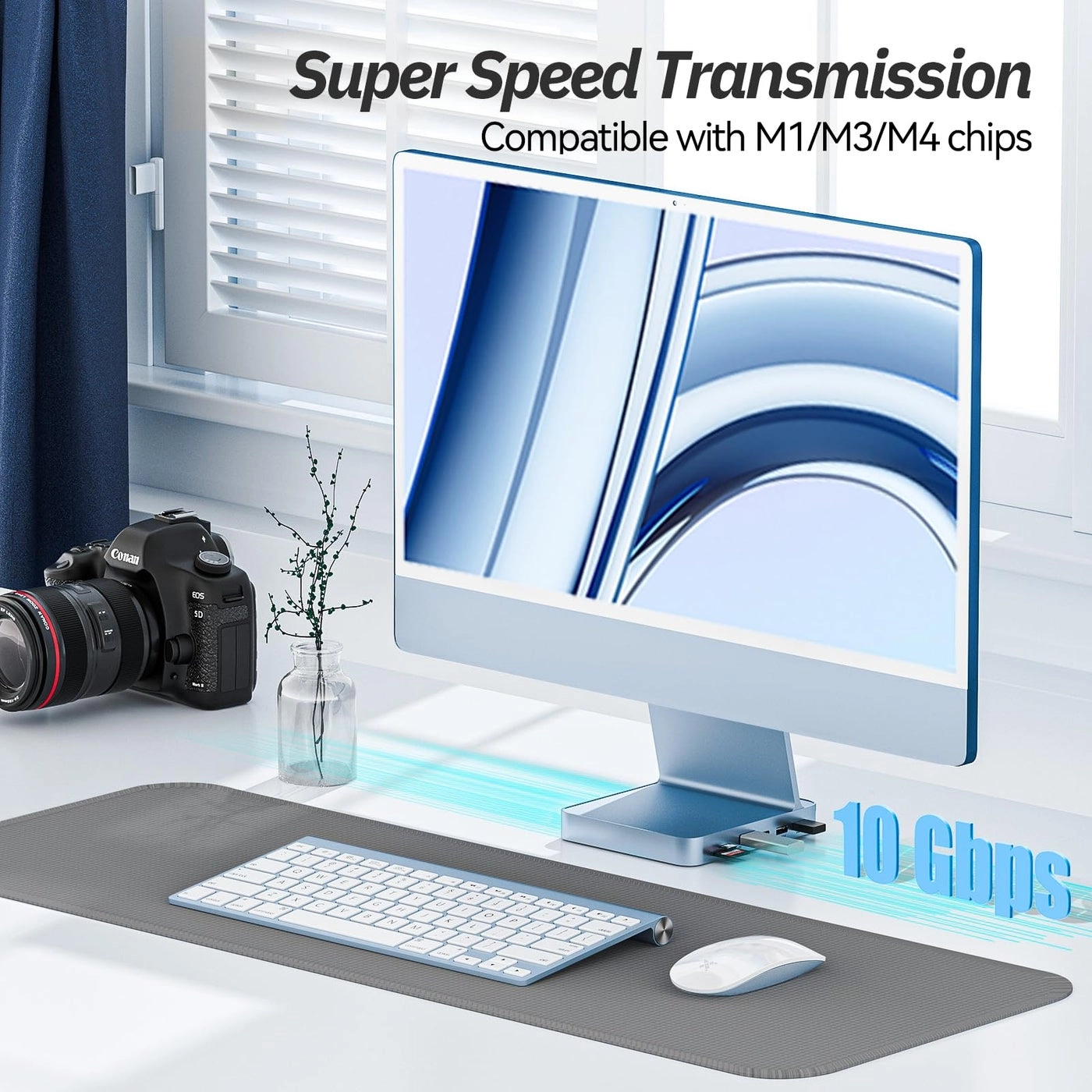 USB C Hub - iMac 24 inch M.2 NVMe 10Gbps