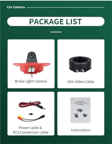 Reversing Camera AHD - Night vision Wire