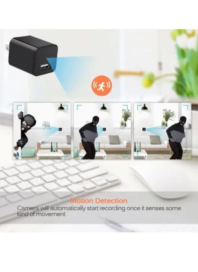 Mini Charger Hidden Camera - 128GB 1920 X 1080 30fps