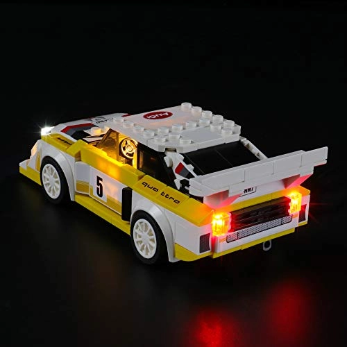 Light Set For Speed Champions 1985 Sport Quattro S1 for LEGO 76897 - Acrylonitrile Butadiene Styrene (ABS) 1