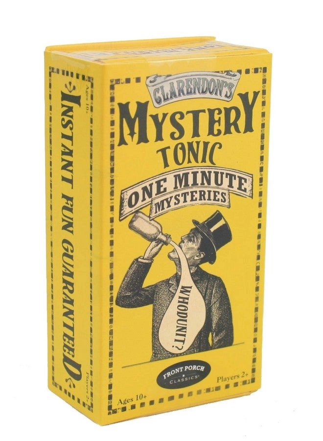 Front Porch Classics Claredon's Mystery Tonic: Vintage One Minute Mystery - Card Game