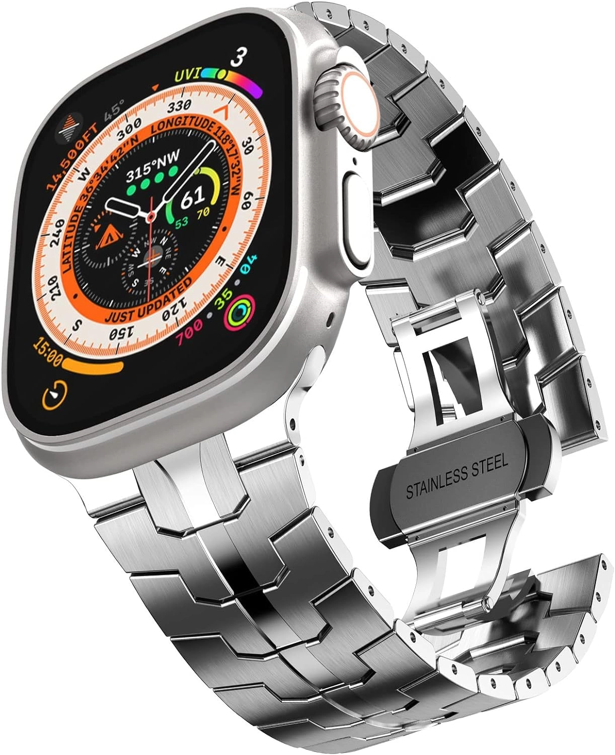 Croiky Stainless Steel Band