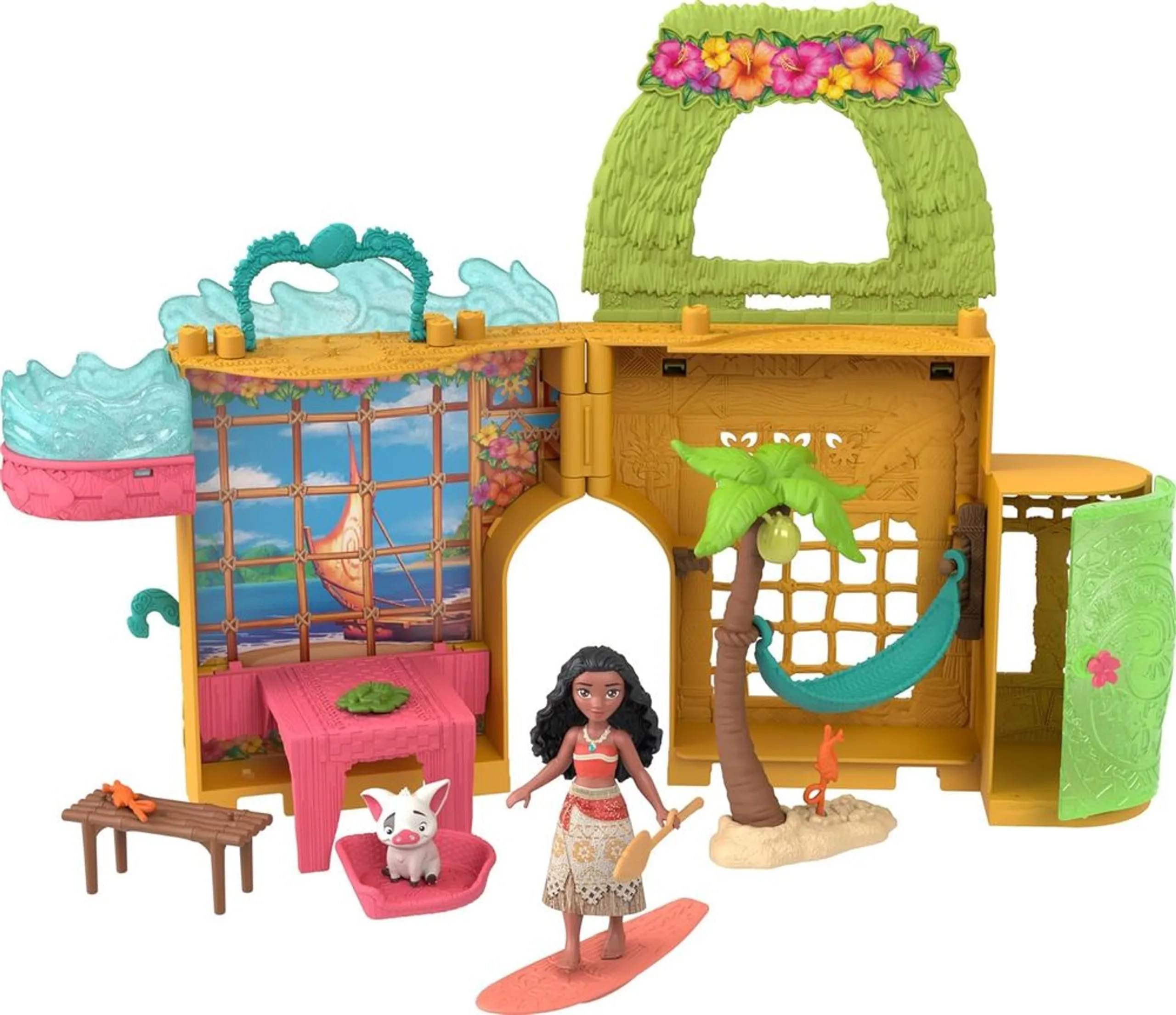 Disney Moana Storytime Stackers Playset - 3.5 inches Pua the pig
