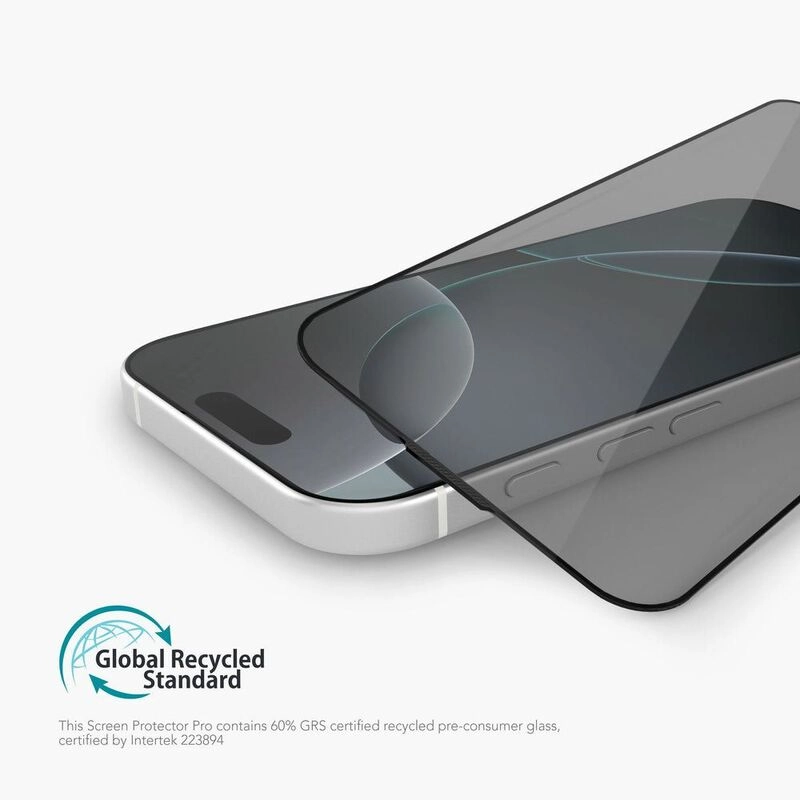 Privacy Tempered Glass Screen Protector for iPhone 16 Pro