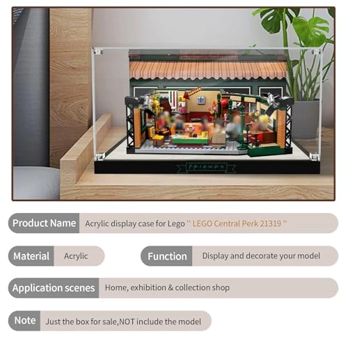 Acrylic Display Case - Lego Ideas 21319 Central Perk