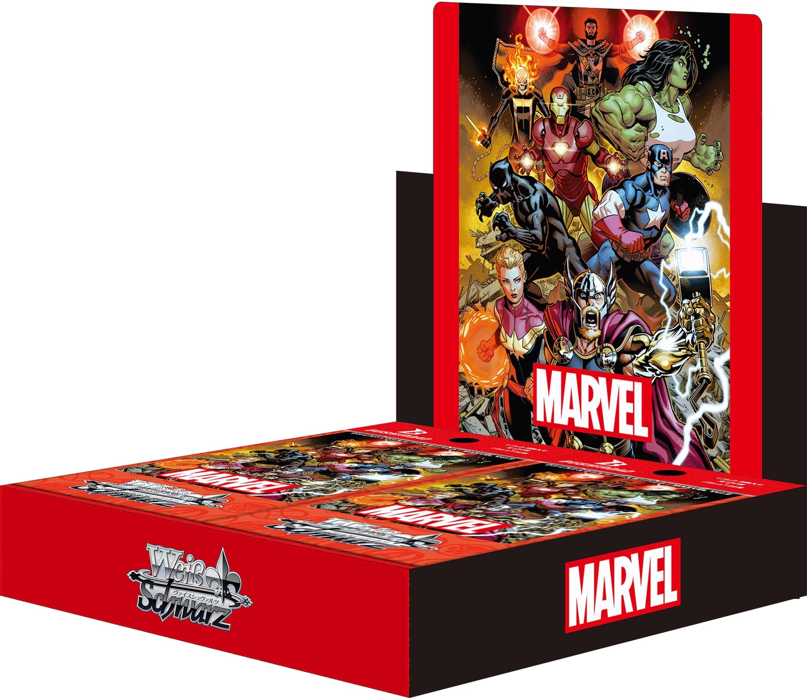 Bushiroad Weiss Schwarz Marvel Vol. 2 Booster Pack Box - 8 cards