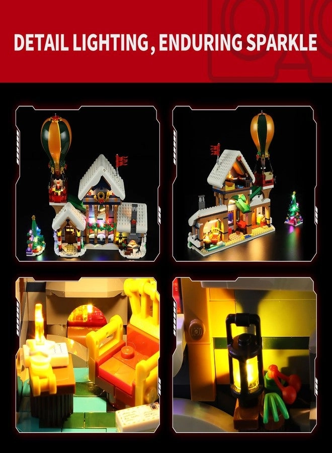 2.0 Light Kit for Santa's Post Office - Innovative Led Lighting Compatible with Icons 10339