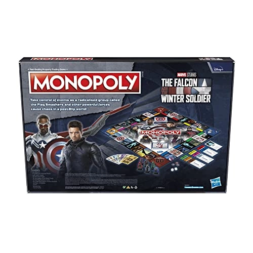 Monopoly: Marvel Studios' The Falcon and The Winter Soldier Edition
