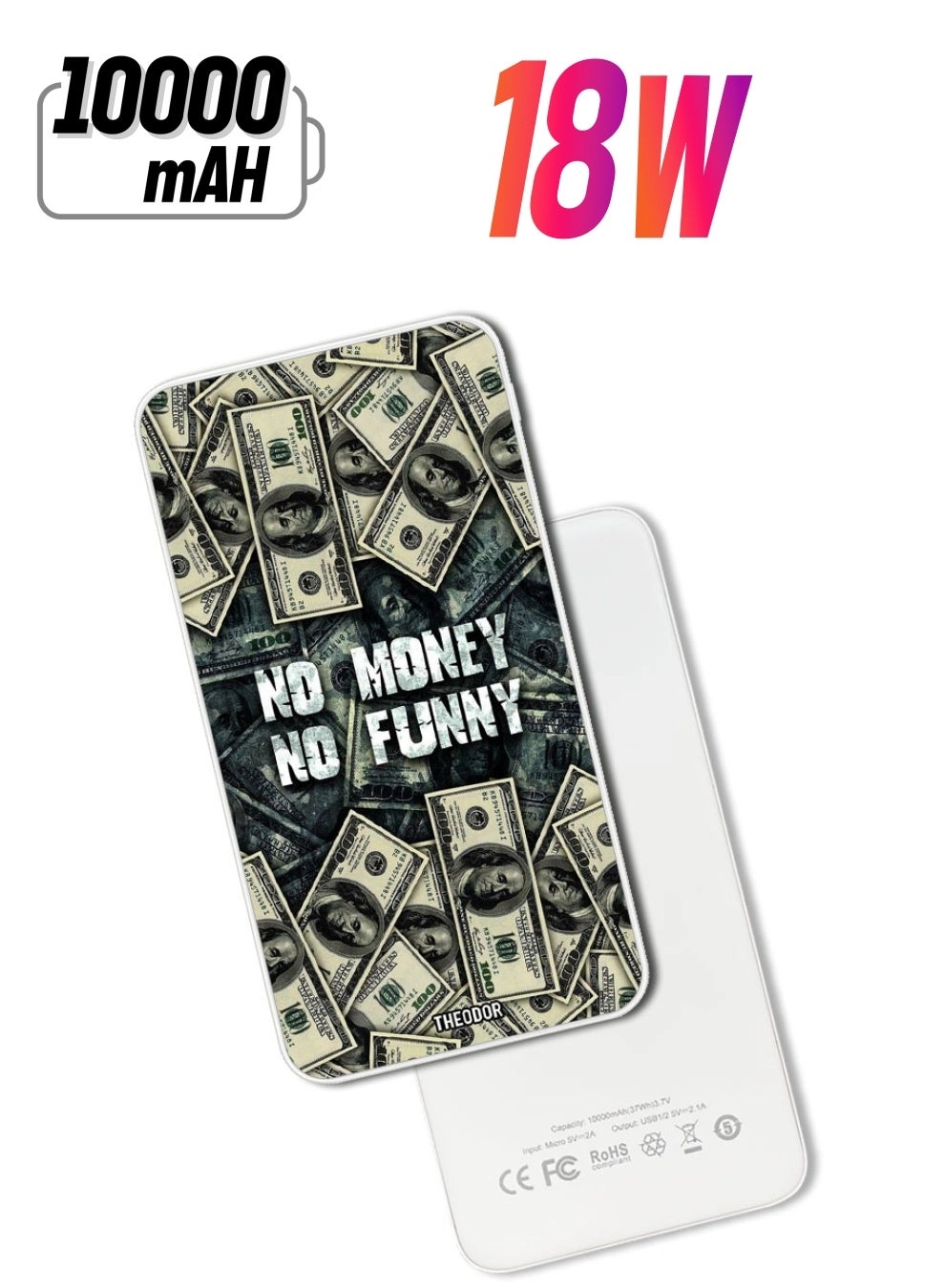 Theodor PPBA394 - 10000mAh 18W