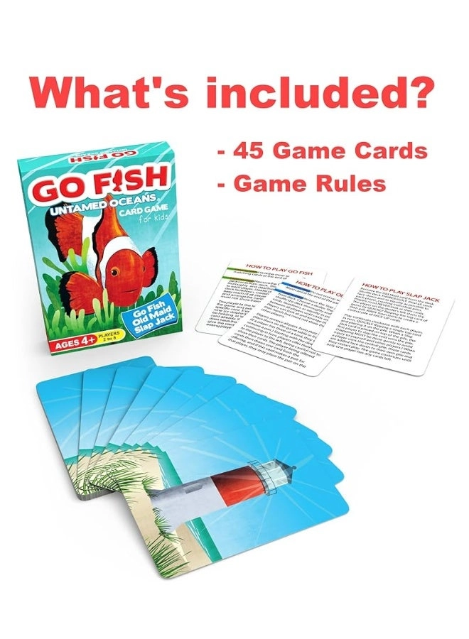 GO Fish Untamed Oceans - Card Game