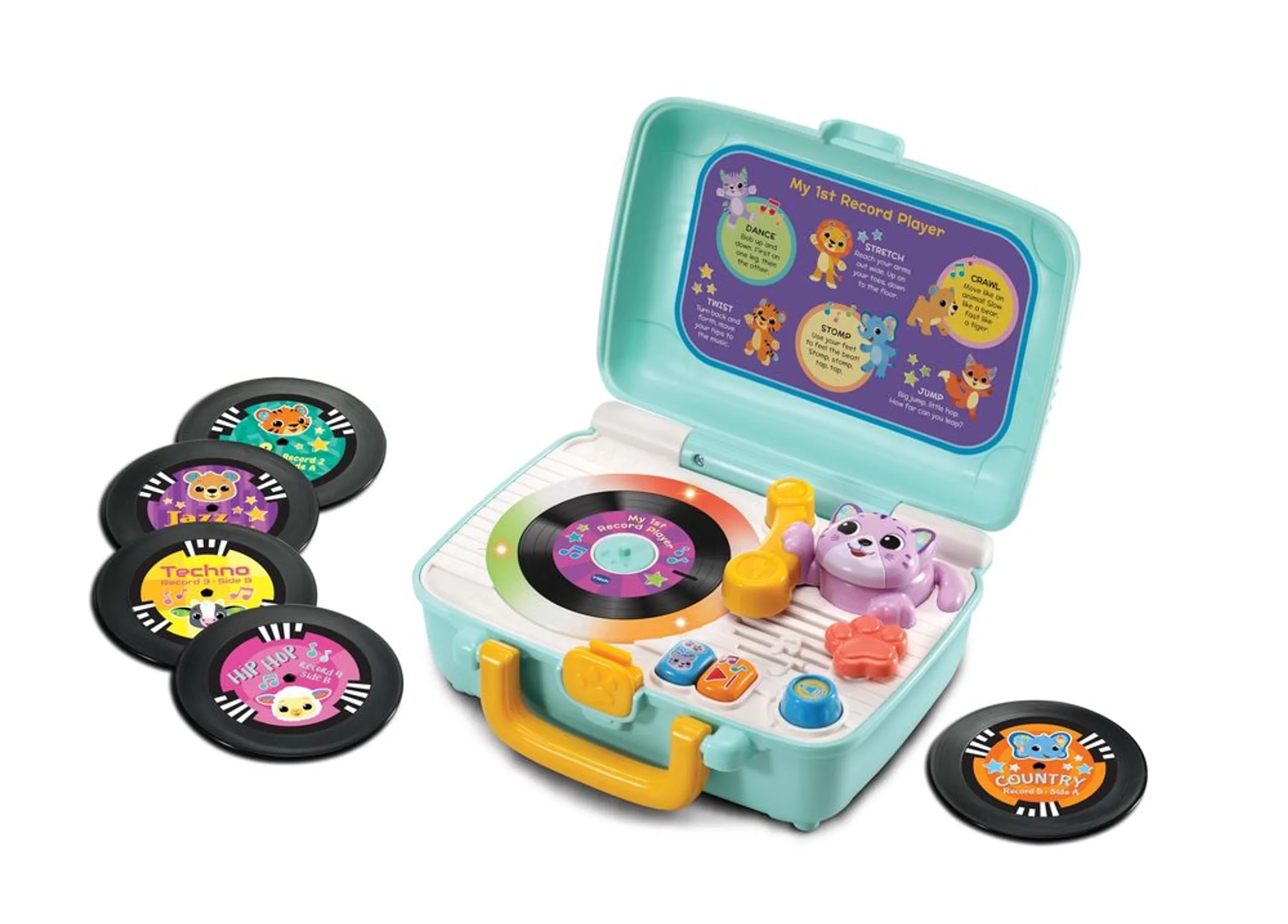 DJ Scratch Cat Record Player - 12-36 months