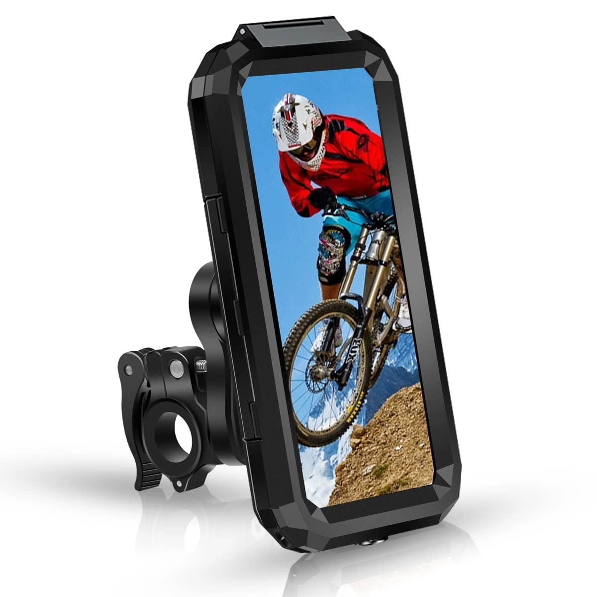 REETEE Handlebar Mobile Phone Holder - Waterproof 360° 4.7-6.1 inch
