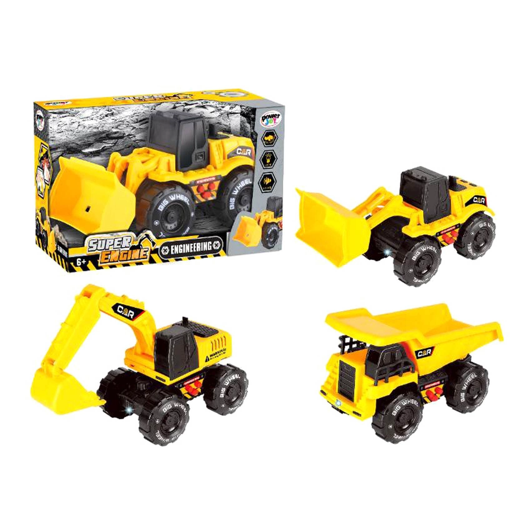 Vroom Vroom Super Engine Vehicle - 3pcs Set