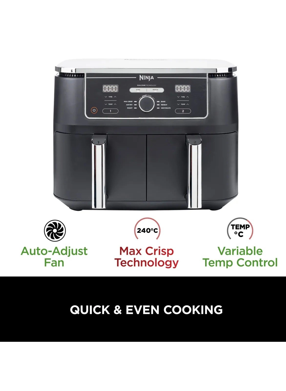 Foodie Max Dual Zone AF400ME