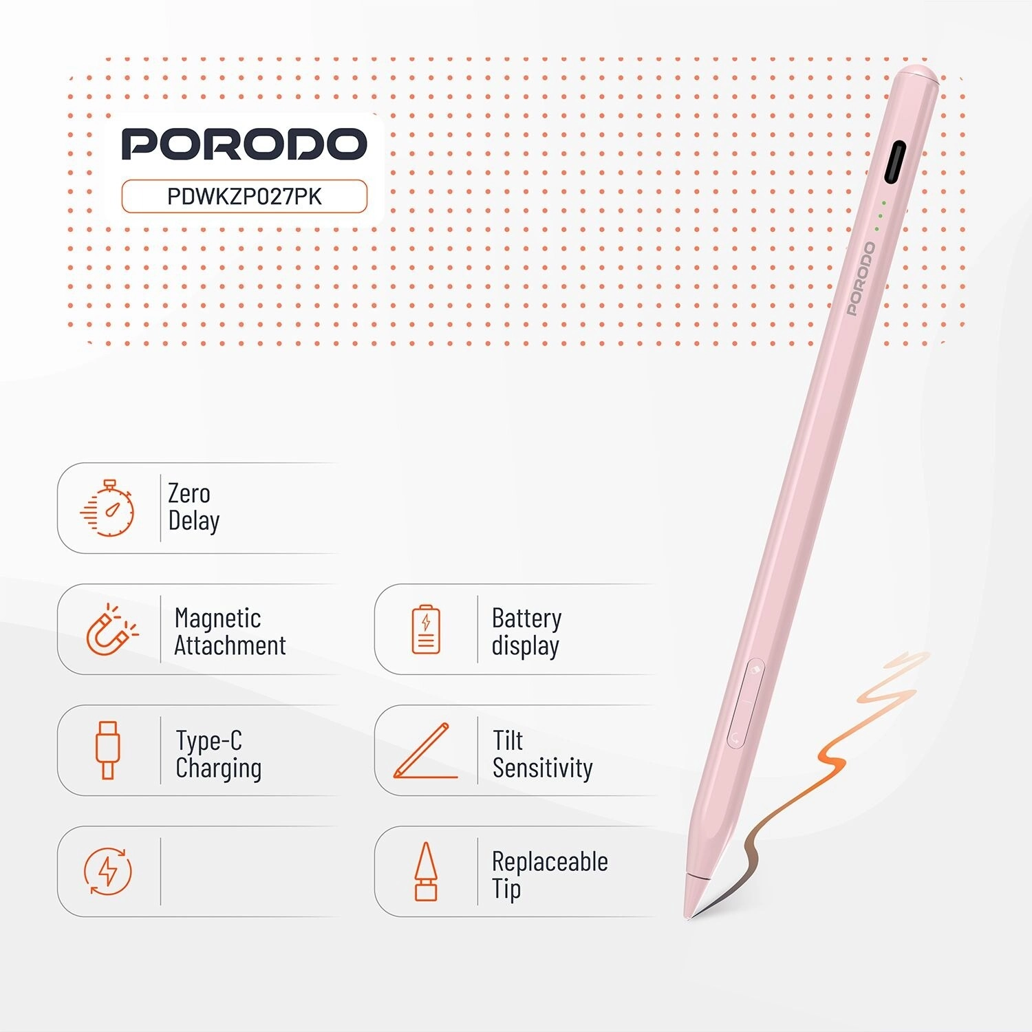 Smart Stylus Pen - 1.7 mm 140 mAh