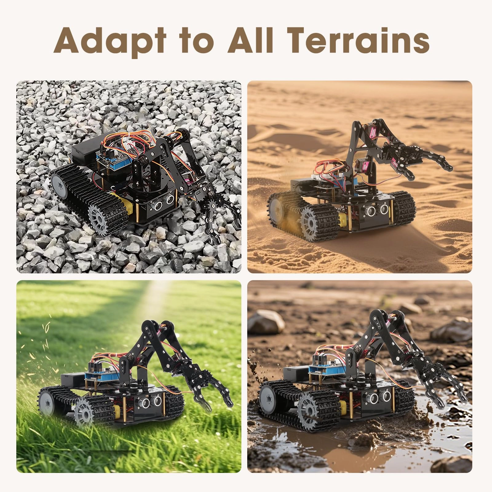 4 in 1 Smart Robot Arm Coding - 12 years+