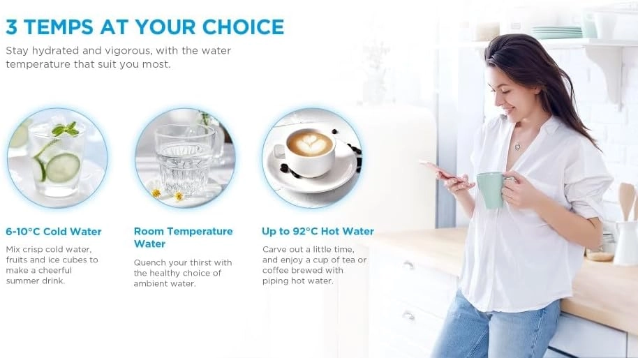 Top loading Water Dispenser - 420W 1.02L