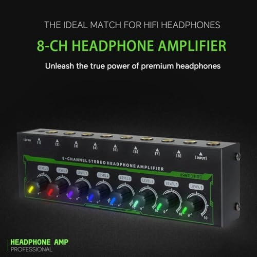 HA800 - 8 Channel Stereo