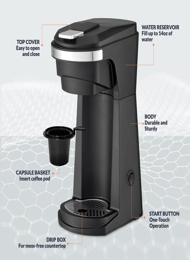 Single Serve - K-Cup Compatible 14oz Reservoir