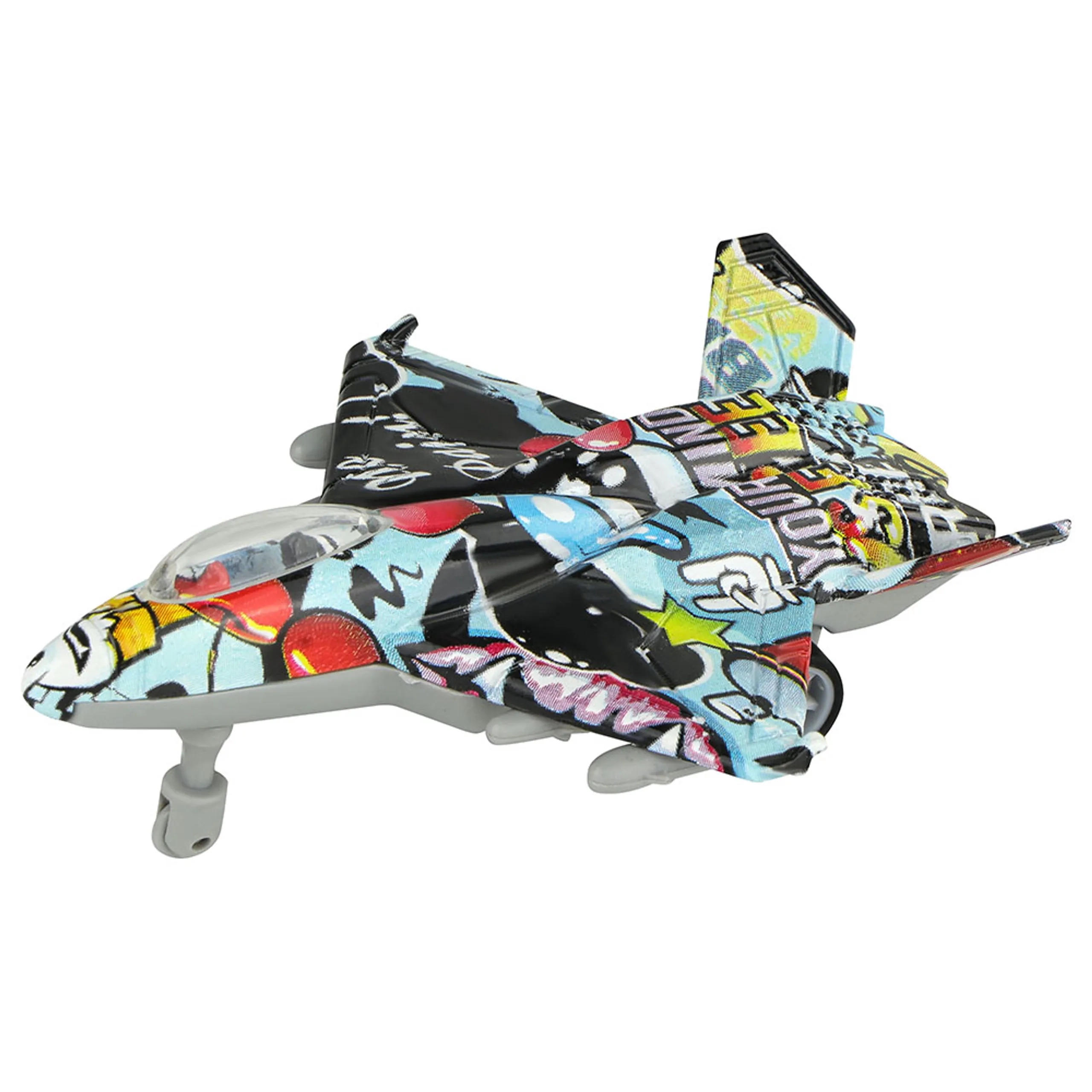 Everyday Pull Back Fighter Aircraft - 1pc