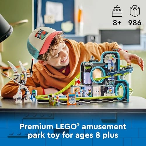 City Robot World Roller-Coaster Park (60421) - 8 Minifigures