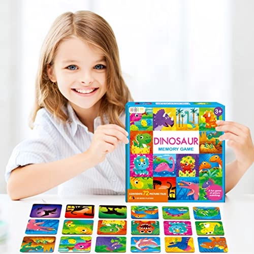 Memory Matching Game - 36 months - 6 years 72 pieces