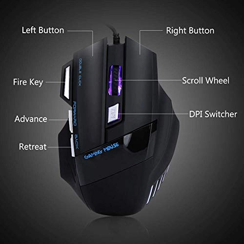 RGB Gaming Mouse - USB