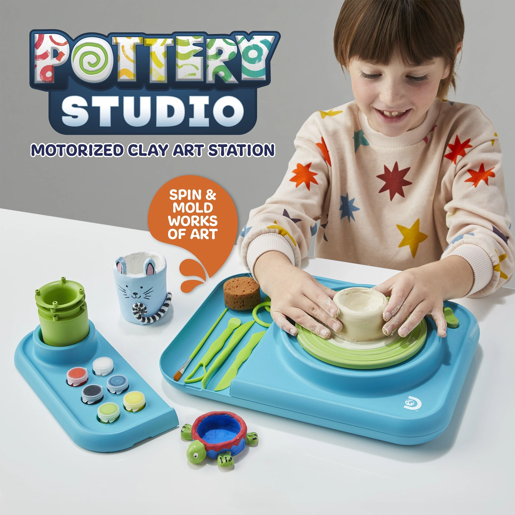 Pottery Wheel Studio - Plastic 2.03Kg