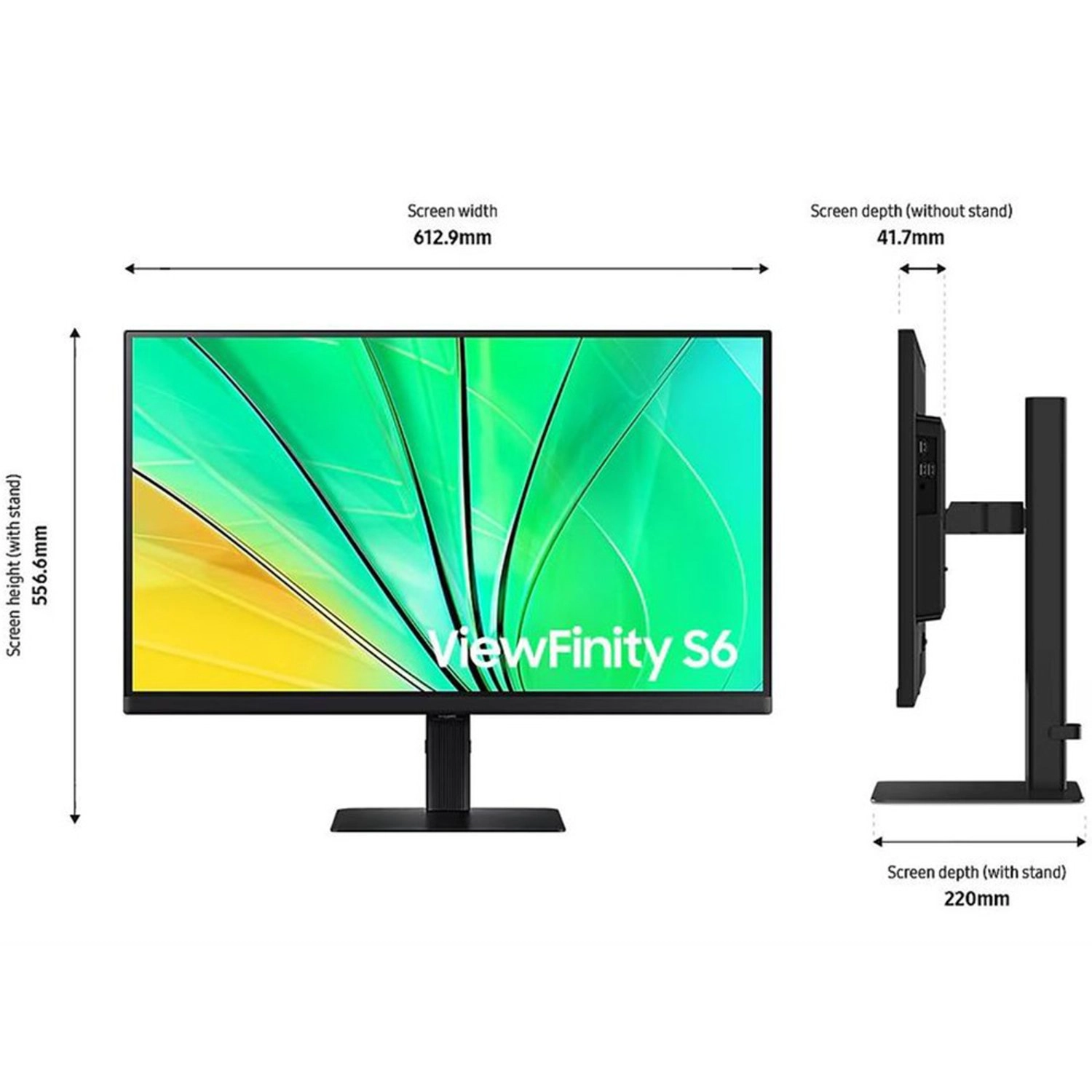 S60D - LS27D606EAMXUE 27 inch 2560 X 1440