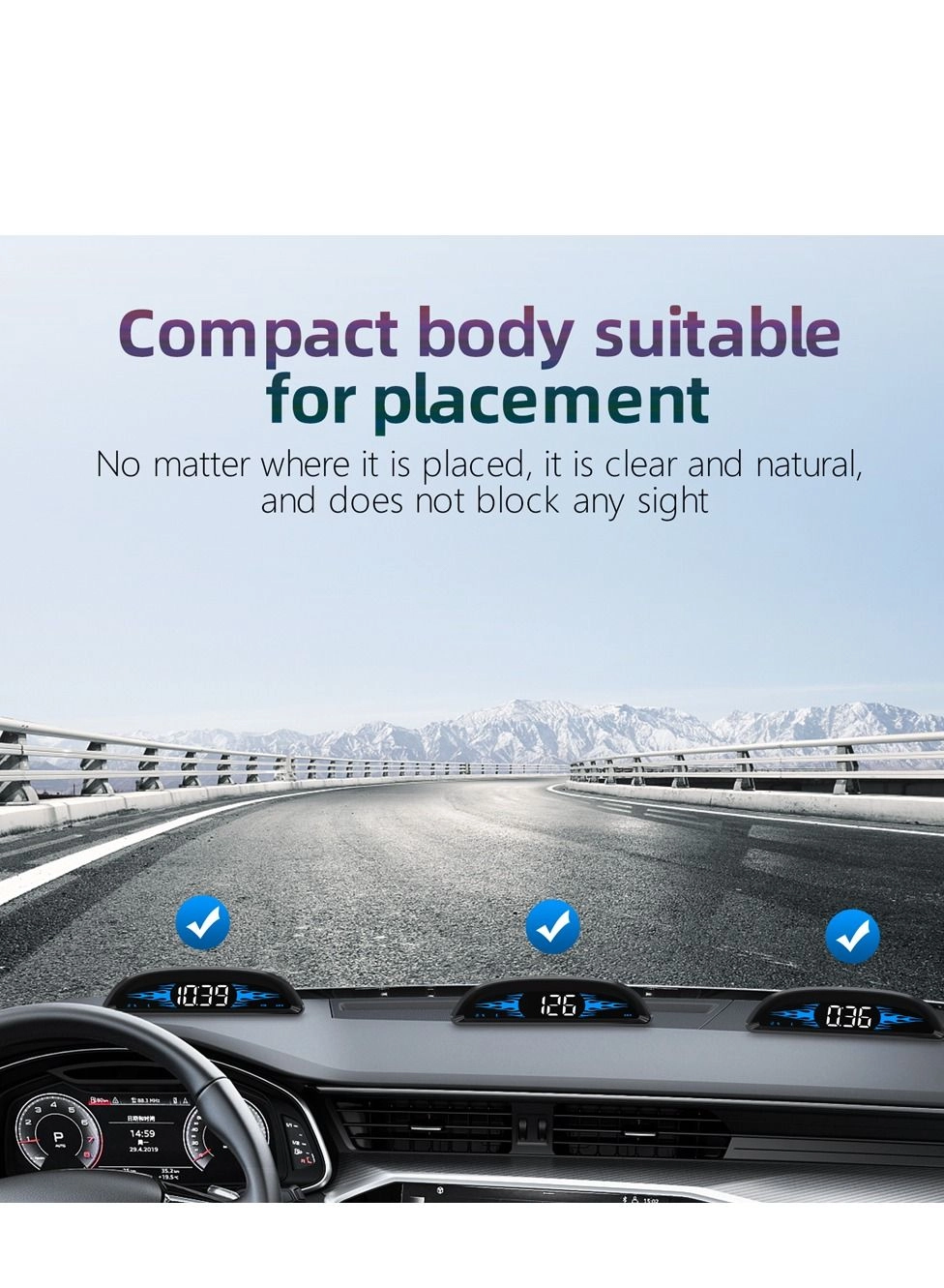 Headsup Display HUD - 1 piece(s)