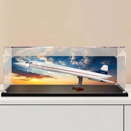 Acrylic Display Case - For Lego 10318 110 x 45 x 30 cm With Background