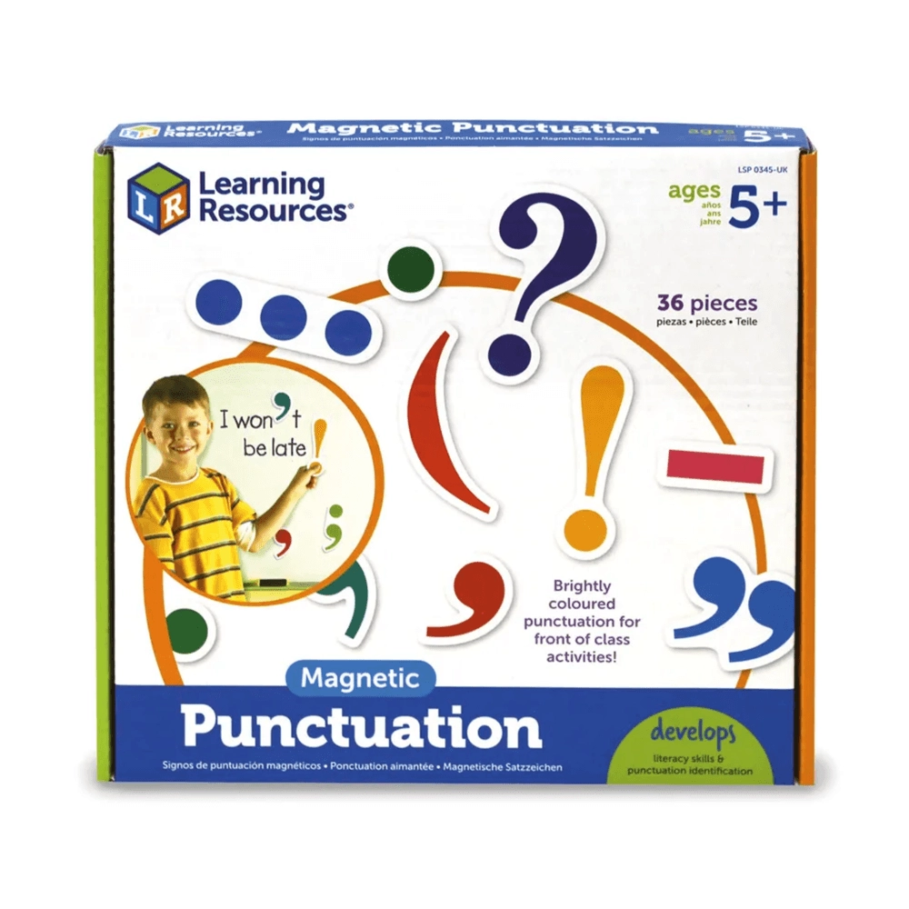 Magnetic Punctuation Demonstration Set - Suitable for 5 years and above 40 pieces