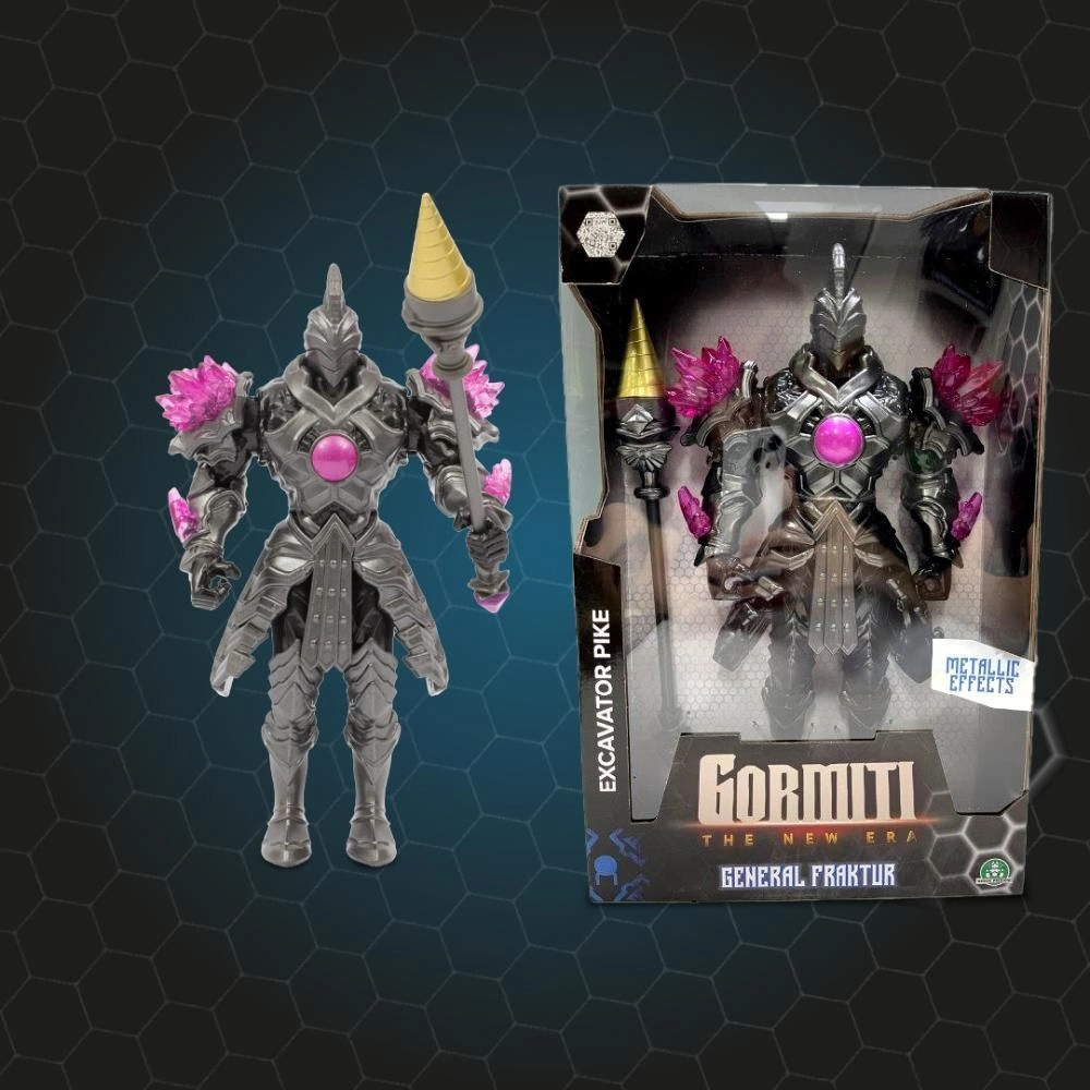 New Era Action Figure Villains - 3 + Krater, Fraktur, and Durghon 1 Pc