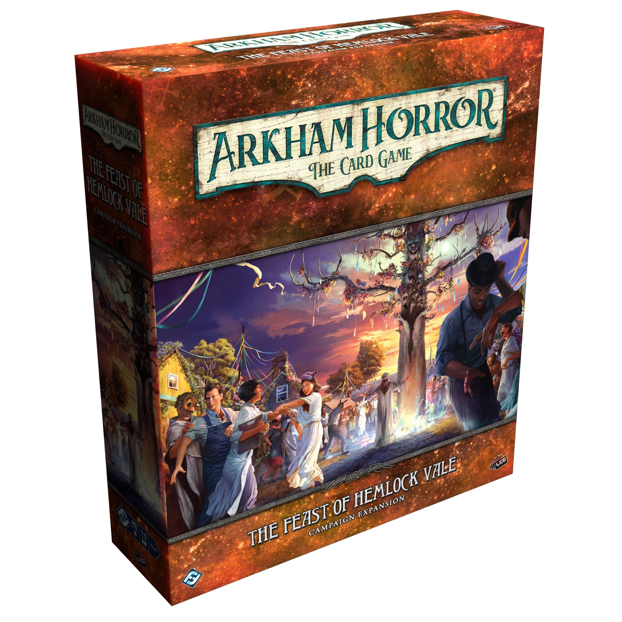 Asmodee Arkham Horror: The Card Game: The Feast of Hemlock Vale Campaign Expansion - Cooperative LCG