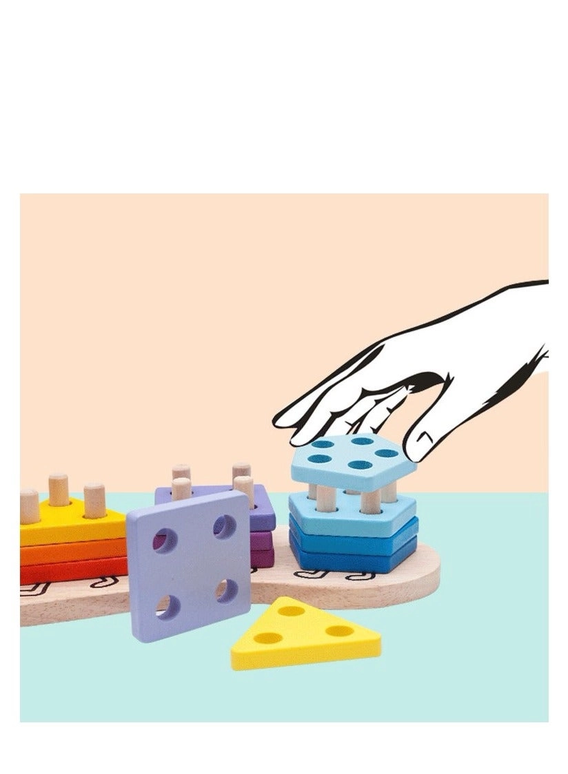 Geometric Shapes Sorting Puzzle - 2+